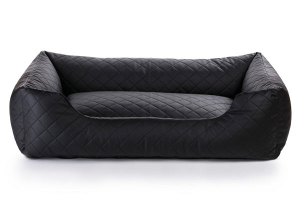 Dreamy Quilted Vegan Leather Chaise